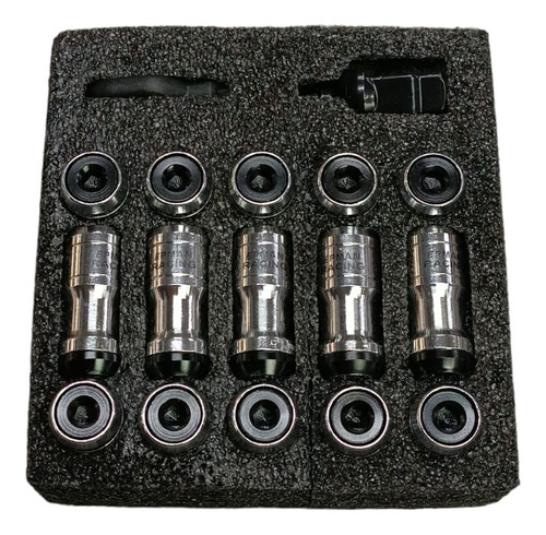 Set Tuercas De Seguridad Volks M12xp1.25 Negro Epman