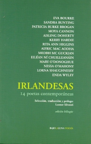 Irlandesas 14 Poetas Contemporaneas, De Vv Aa. Editorial Bajo La Luna En Español