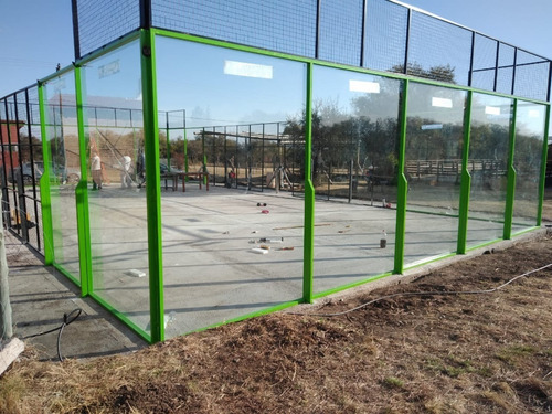 Vidrio Templado 10 Mm Cancha De Padel Blindex 3x2 Mts