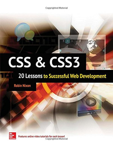 Css & Css3: 20 Lessons To Successful Web Development (en Ing