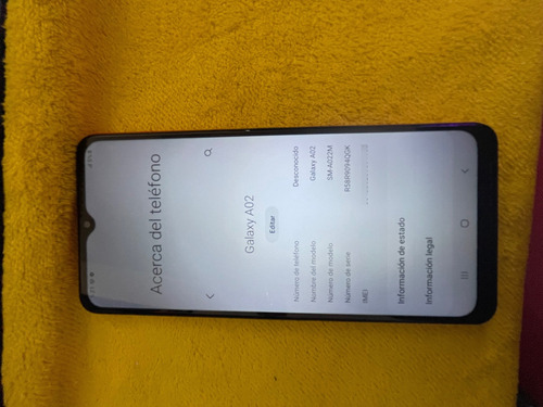 Celular Samsung Galaxy A02 Red 2 Gb Ram 32 Gb Rom Color Rojo (Usado)