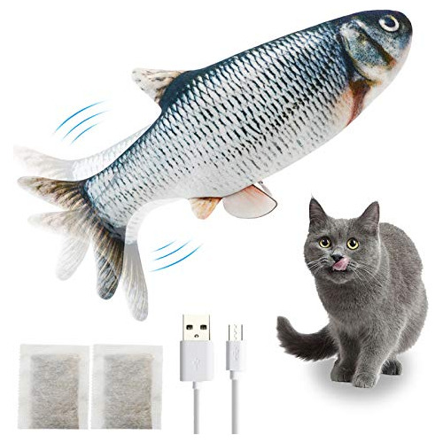 Juguetes De Pescado Catnip Gatos Interactivos - Dorakitten P