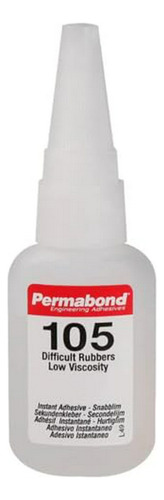 Permabond 105 (botella 1 Oz) Instant Adhesive-de Plásticos Y