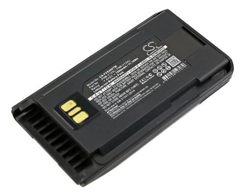 Batería Para Motorola Evx-531, Evx-534 7,4 V/ma