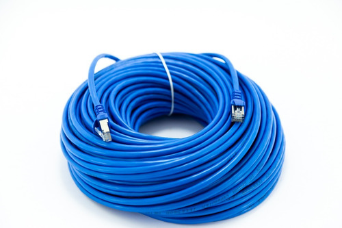 Imagem 4 de 4 de Patch Cord Cabo De Rede Cat6 50m Metros 50m Cat 6 - Utp Rj45