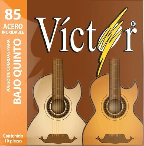 Cuerda Victor Para Bajo Sexto, 5a., Acero, 0.078