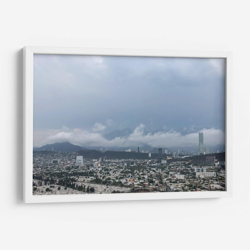 Cuadro Enmarcado Blanco Monterrey 30x20, Aimee Wilde