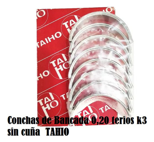 Conchas De Bancada 0,20 Terios K3 Cin Cuña  Tahio