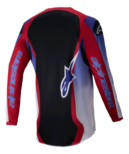 Jersey Alpinestars Fluid Wurx Morado Rojo