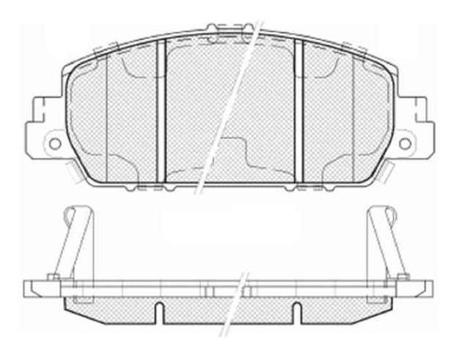 Pastilla De Freno Honda Accord 2.0 Hybrid - 2.4 - 3.5 12/ De