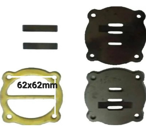 Placas Flappers Compresor 3hp 100 A 200l Para Niwa Lusqtoff
