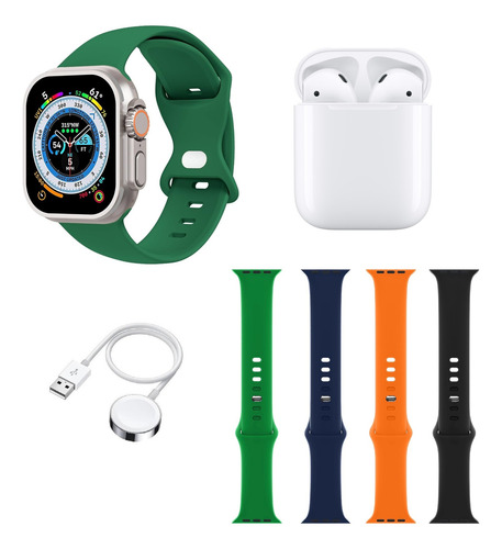 Smartwatch Ultra S9 2,02 Llamadas Notificaciones Combo 2024