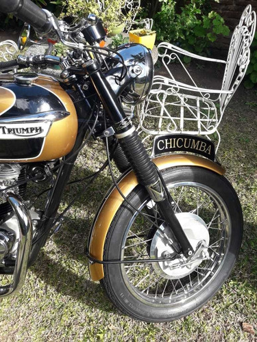 Imagen 11 de 15 de Triumph Bonneville T120 650- Año 1958- Unica- Tuamoto