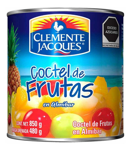 Frutas Clemente Jacques Cocktail En Almíbar 850g