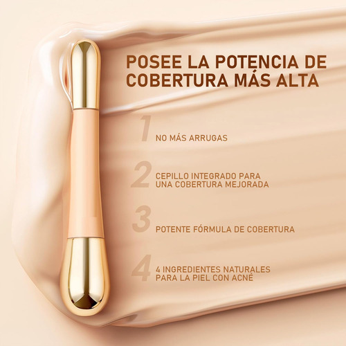 Corrector Antiarrugas De Base 2 En 1, Base En Barra Con