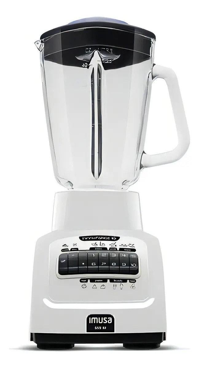Licuadora Imusa Infiny Force 10 V Blanca Color Blanco