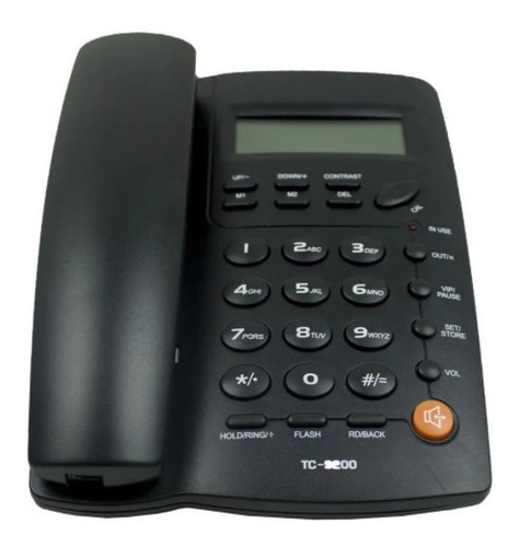 Imagen 4 de 10 de Teléfono Fijo Tc-9200 Homedesk Altavoz Identif. De Llamadas