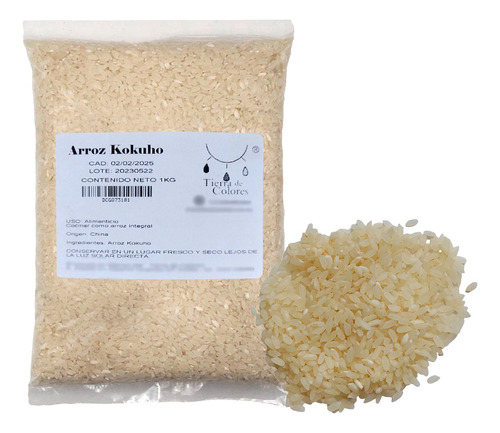 Arroz Kokuho Entero 1 Kilo Para Sushi Premium 