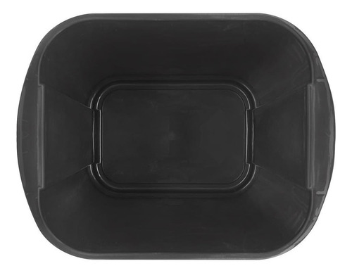 4 Pack Bote De Basura Rectangular 20 L Color Negro