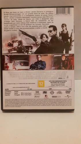 Dvd Filme O Exterminador Do Futuro 2 O Julgamento Final Ação (Usado)
