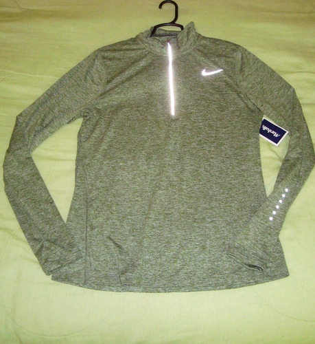 Sudadera Nike Running Verde 100% Original