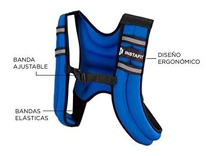 Instafit Chaleco Con Peso Para Entrenamiento - Ajustable -
