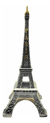 Figura Torre Eiffel 47cm Plateado