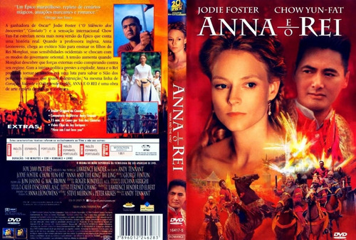 Anna E O Rei Dvd Original Lacrado