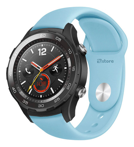 Correa Compatible Huawei Watch 2 Celeste Cielo Broche 20m