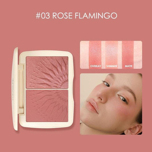 Focallure Paleta De Rubor Iluminador Monocromático Sunkissed