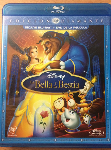 La Bella Y La Bestia Edicion Diamante. Blu Ray.original 
