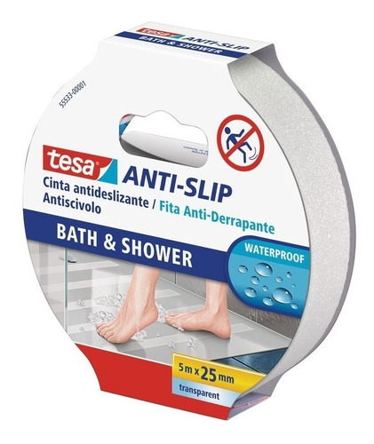 Cinta Antideslizante P/ Bañeras-tesa- Transp. Rollo De 5 Mts