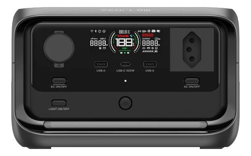 Kit Gerador Ecoflow River 3 Plus 110v + Bateria Extra Eb600