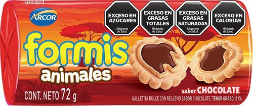 Galletitas Formis Vainilla Y Chocolate Chica