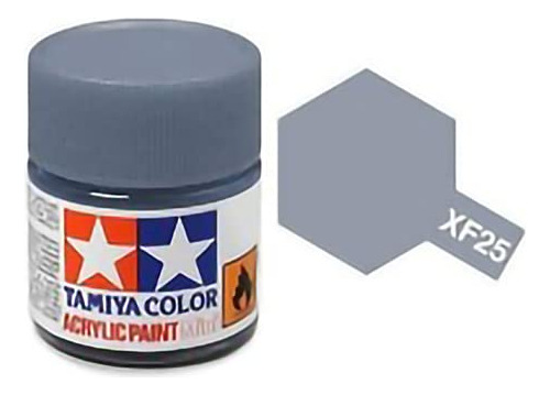 Tamiya 81725 Acrílico Mini Xf25 Gris Luz Mar 1-3 Oz.