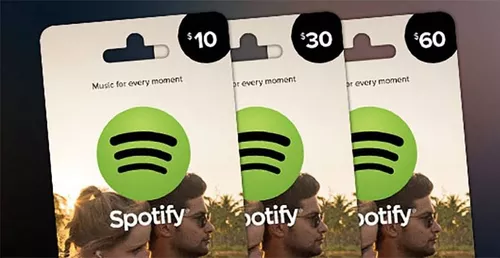 Tarjeta De Regalo Spotify Entrega Inmediata Gift Card