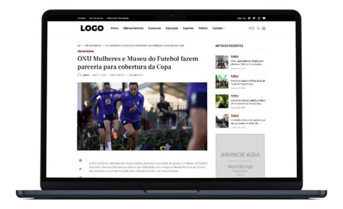 Script De Notícias Atualizado Completo, Responsivo + Bônus..