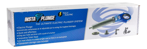 Sistema De Émbolo Eléctrico Instaplungedesatasca Y Limpia El