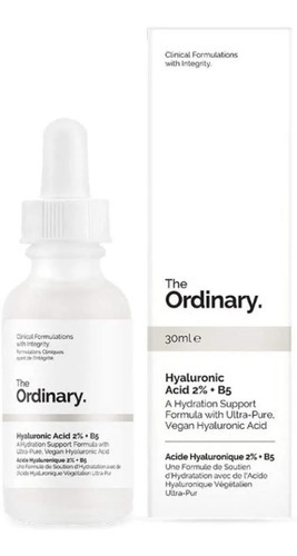 Ácido hialurónico The Ordinary 2% + B5, ácido hialurónico U Tiempo de aplicación Día/noche Tipo de piel Todo tipo de piel