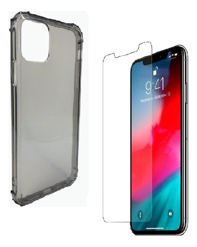 Protector Tpu + Vidrio Templado Para iPhone 13 13 Pro Max