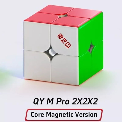 Versión Magic Cube 2x2 Magnetic Qiyi M Pro Con Núcleo Magnét