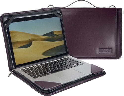 Funda Cuero Purpura Para Laptop Lenovo Ideapad 5 14 