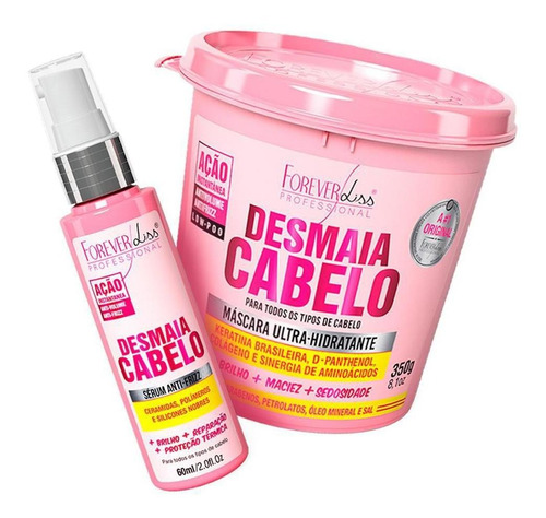 Forever Liss Máscara Desmaia Cabelo 350g + Sérum 60ml