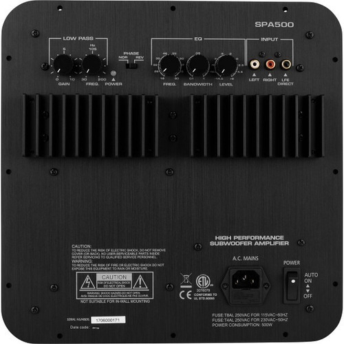 Amplificador De Subwoofer Dayton Audio Spa500