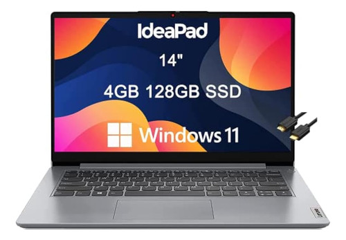 Lenovo Ideapad 1 1i 14  Hd Home & Business Laptop (intel Dua