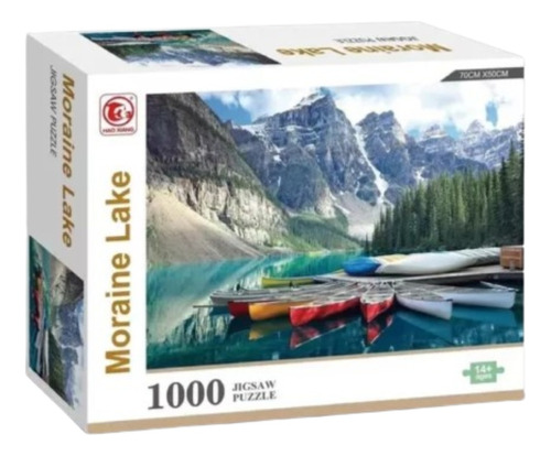 Puzzle 1000 Piezas Moraine Lake