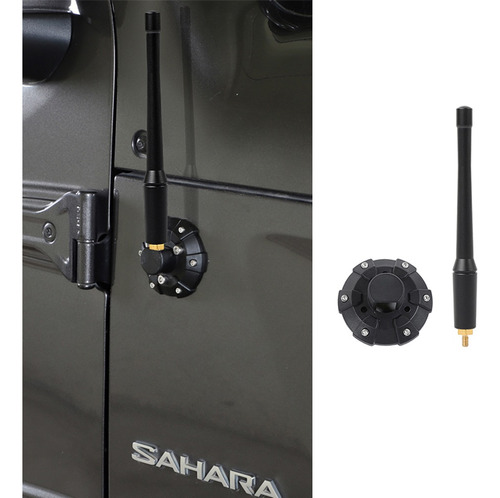 Para Set De Bases De Antena Cortas Para Jeep Wrangler Jk Jl