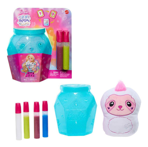 Barbie Peluche Tie Dye Perezoso 7 Color Multicolor