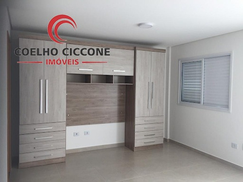 Imagem 8 de 14 de Apartamento Kitchenette/studio Em Osvaldo Cruz - Sao Caetano Do Sul - V-3271
