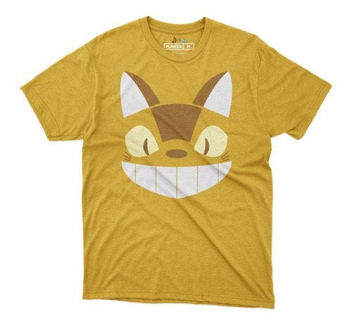 Playera Estudio Ghibli Mi Amigo Totoro Gatobus Cara